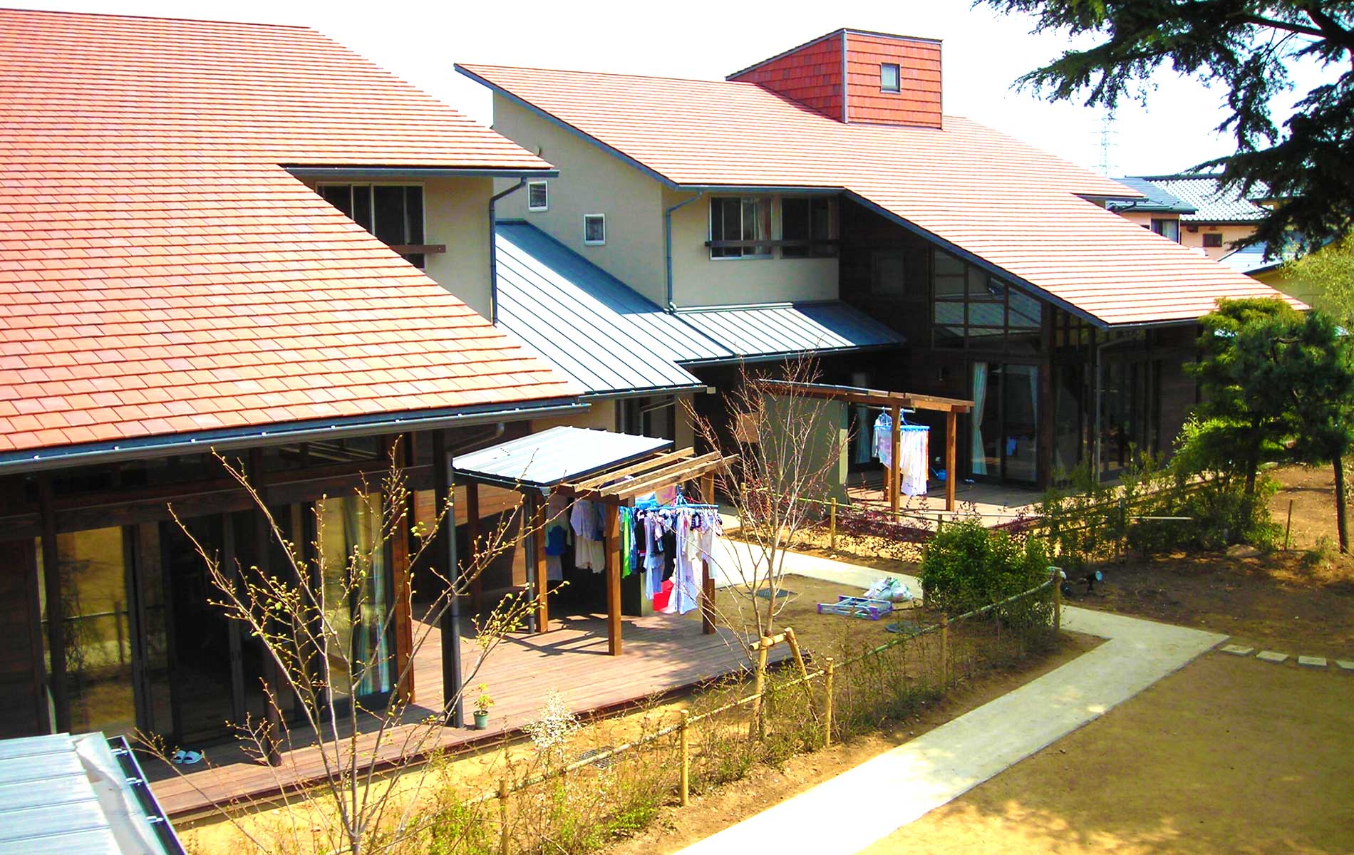 平成19年 改築された新しい園舎での暮らし始まる